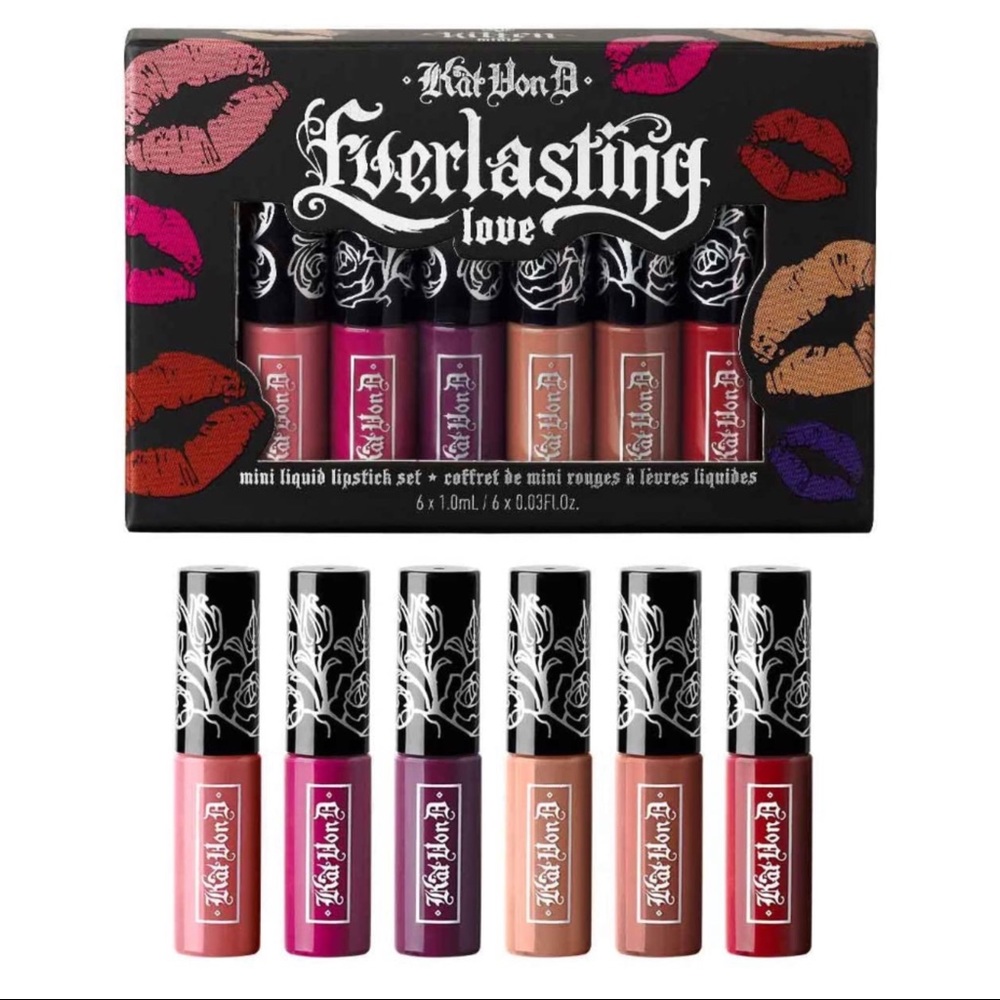 Kat Von D Everlasting Liquid Lipstick Mini Set